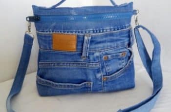 4 estilos de bolsos de jean reciclados