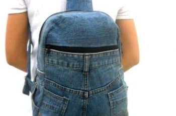 4 diseños de mochilas de jeans recicladas