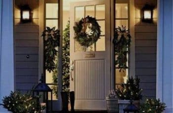 4 ideas para puertas forradas de navidad faciles de hacer