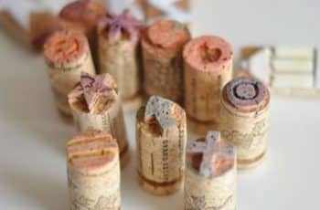 4 souvenirs hechos con corchos para fiestas