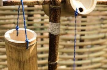 Hermosas y auténticas artesanias en caña de bambu