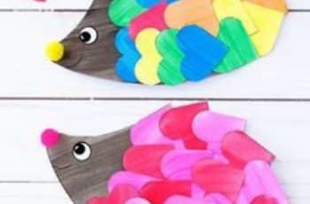 4 hermosas manualidades de corazones de papel