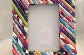 4 ideas para hacer portaretratos de carton reciclado