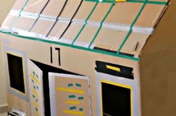 4 formas de  como hacer casitas de carton  para niños