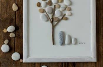 4 hermosas manualidades con piedras de mar para hacer en casa