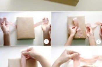 4 hermosas manualidades con papel kraft para regalar