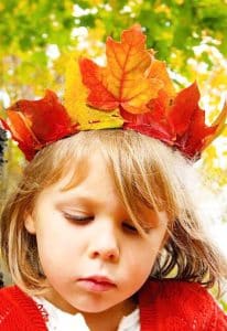 manualidades con hojas de otoño divertidas