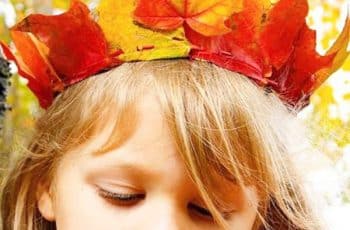 2 manualidades con hojas de otoño creativas y divertidas