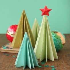 2 ideas para manualidades de papel para navidad