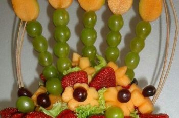 Como hacer canasta de frutas con 3 o más frutas