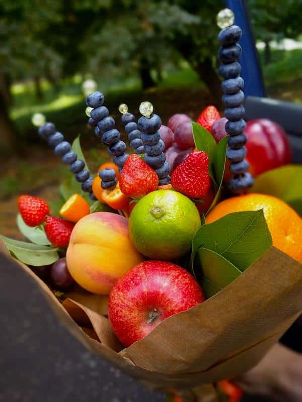 como hacer arreglos frutas