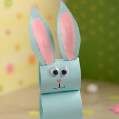 Manualidades de pascua con rollos de papel 2022