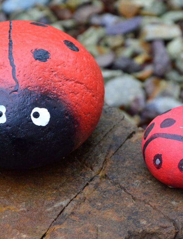 piedras pintadas para niños