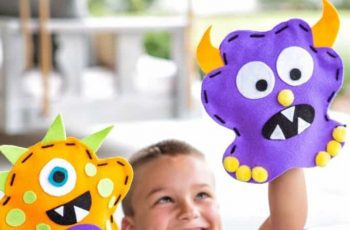 5 manualidades con tela faciles para niños