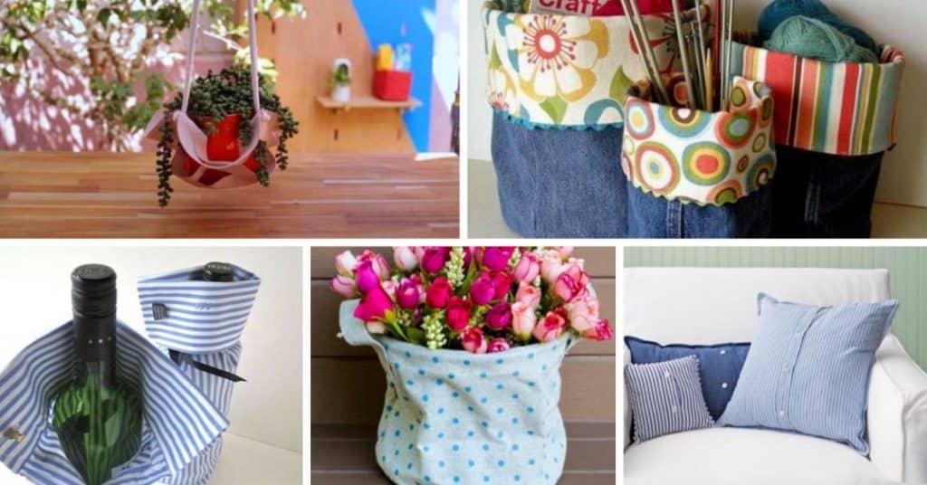 Como reciclar ropa vieja manualidades creativas 2022