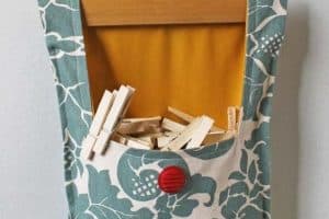 manualidades para el hogar en tela bolsas para organizar