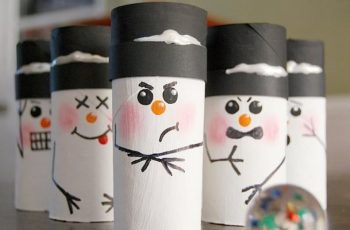 4 estilos de muñeco de nieve manualidades sencillas