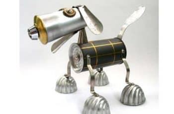Esculturas y arte en metal reciclado 6 diseños