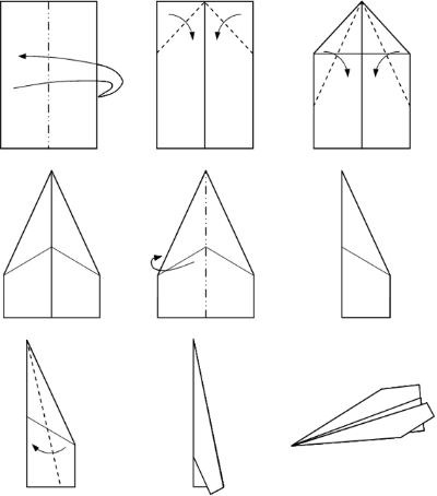 cómo hacer un avión de papel con un hoja