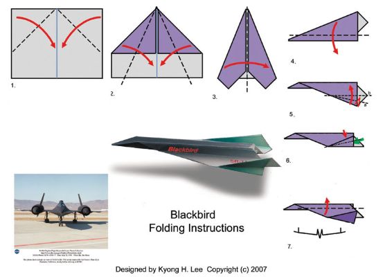cómo hacer un avión de papel supersonico