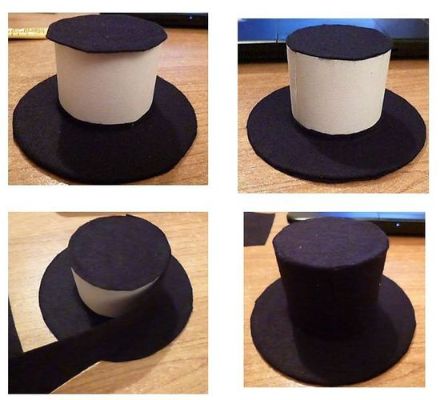 como hacer un sombrero de papel de mago
